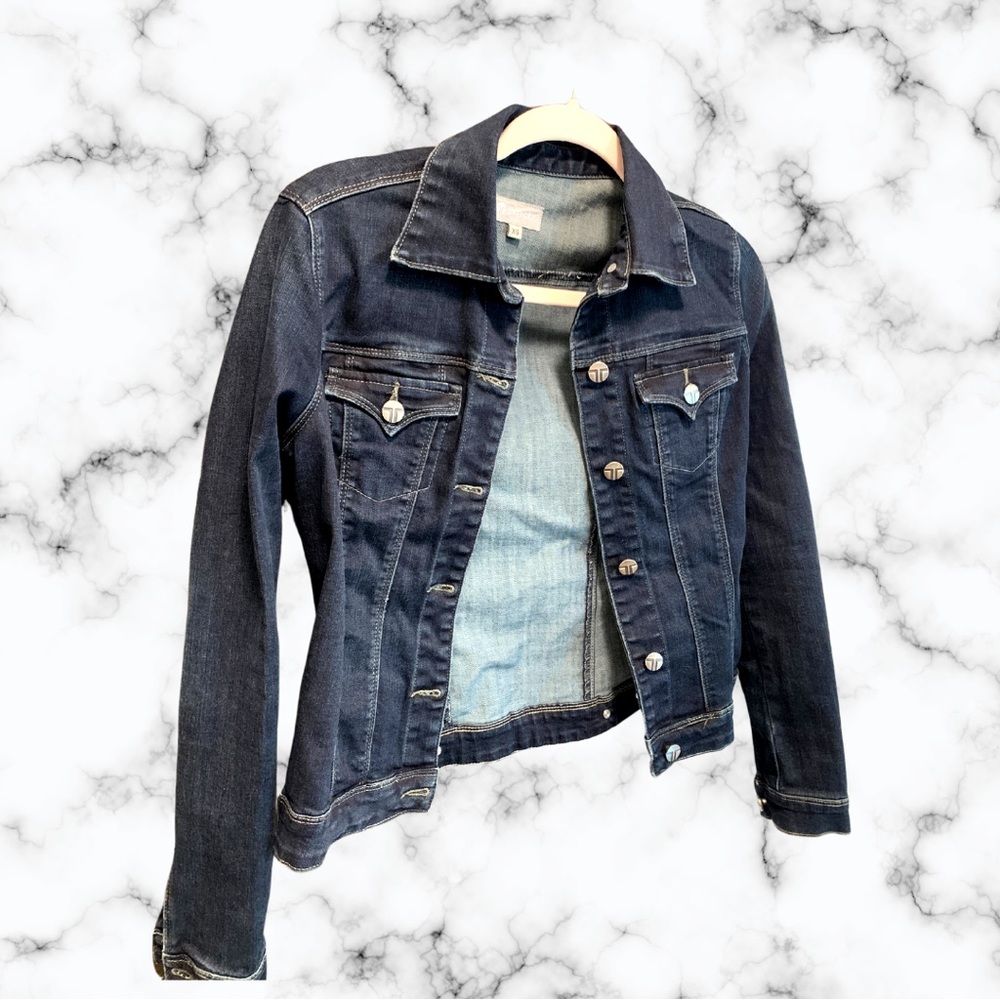 Dark blue denim jacket